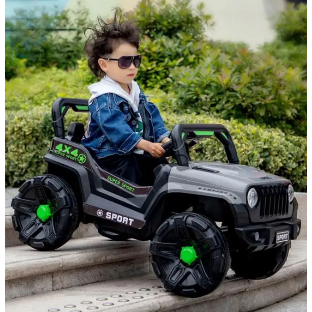 KIDDIGO KM-2188 Mobil Mainan Aki Anak Offroad SNI Mobil Aki Jepp