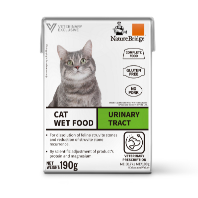 NATURE BRIDGE URINARY TRACT WET FOOD 190GR VETERINARY PRESCRIPTION