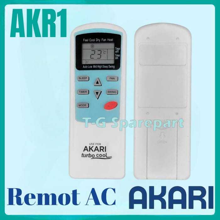 Remote AC Akari Turbo cool