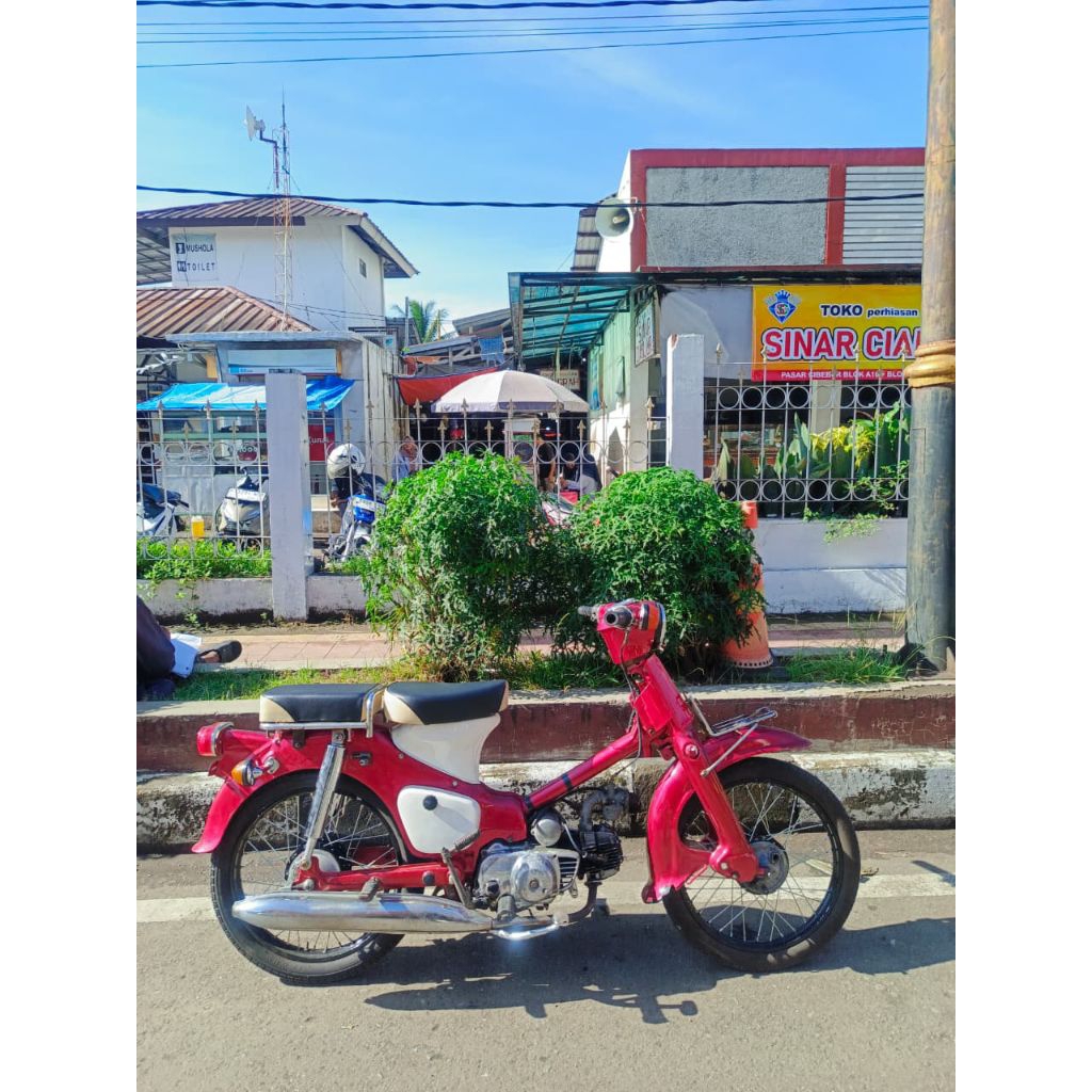 Motor Honda C50 Original Surat Lengkap F Cianjur Honda C50 Original Honda Pispot Original