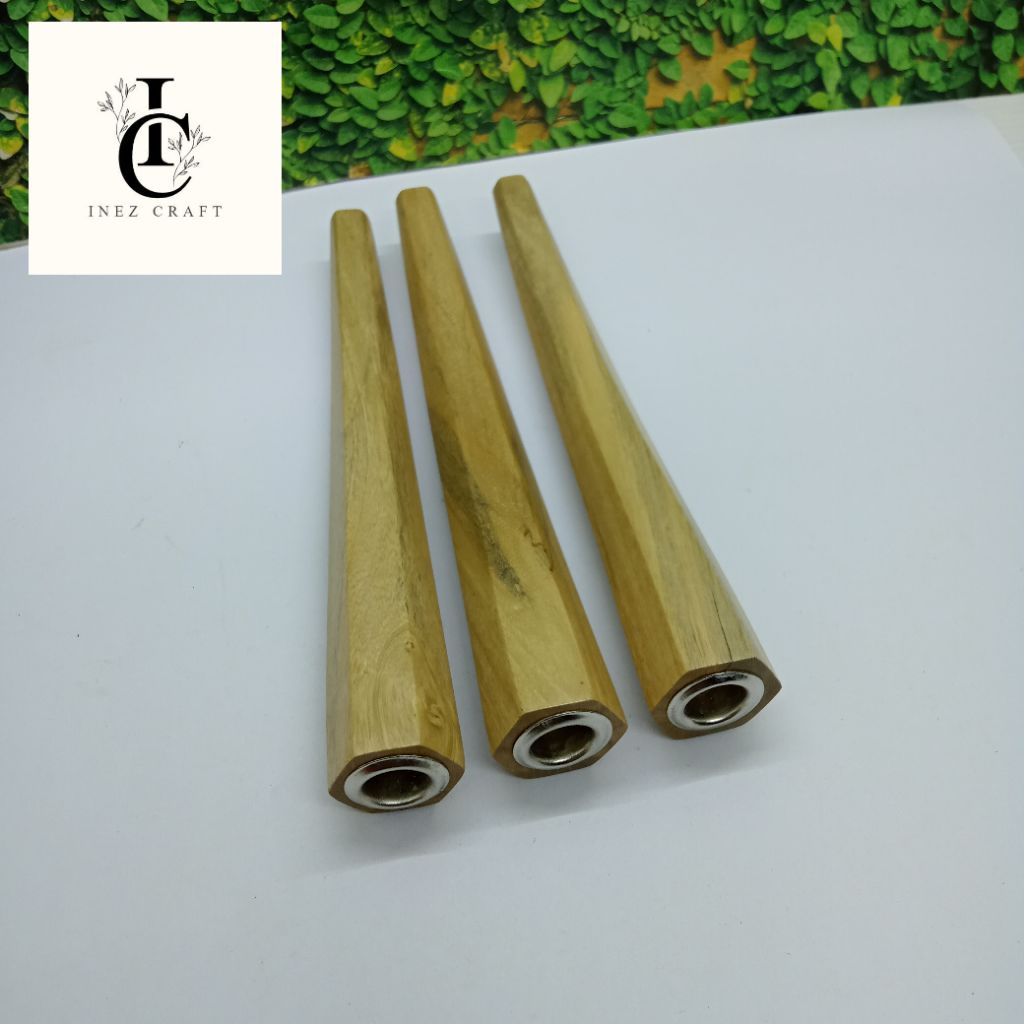 Padutan Once pipa kayu dewandaru model segi enam R135
