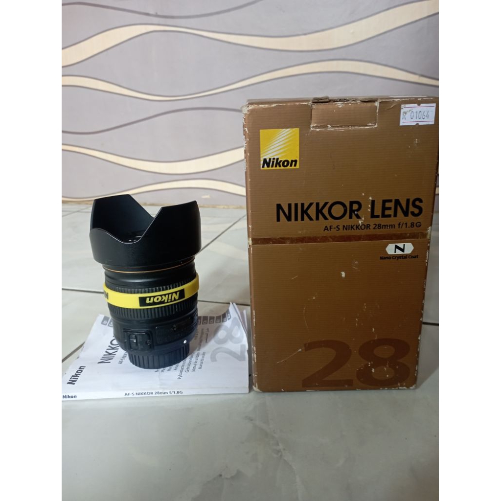 Lensa Nikon 28mm f/1.8 NANO ED