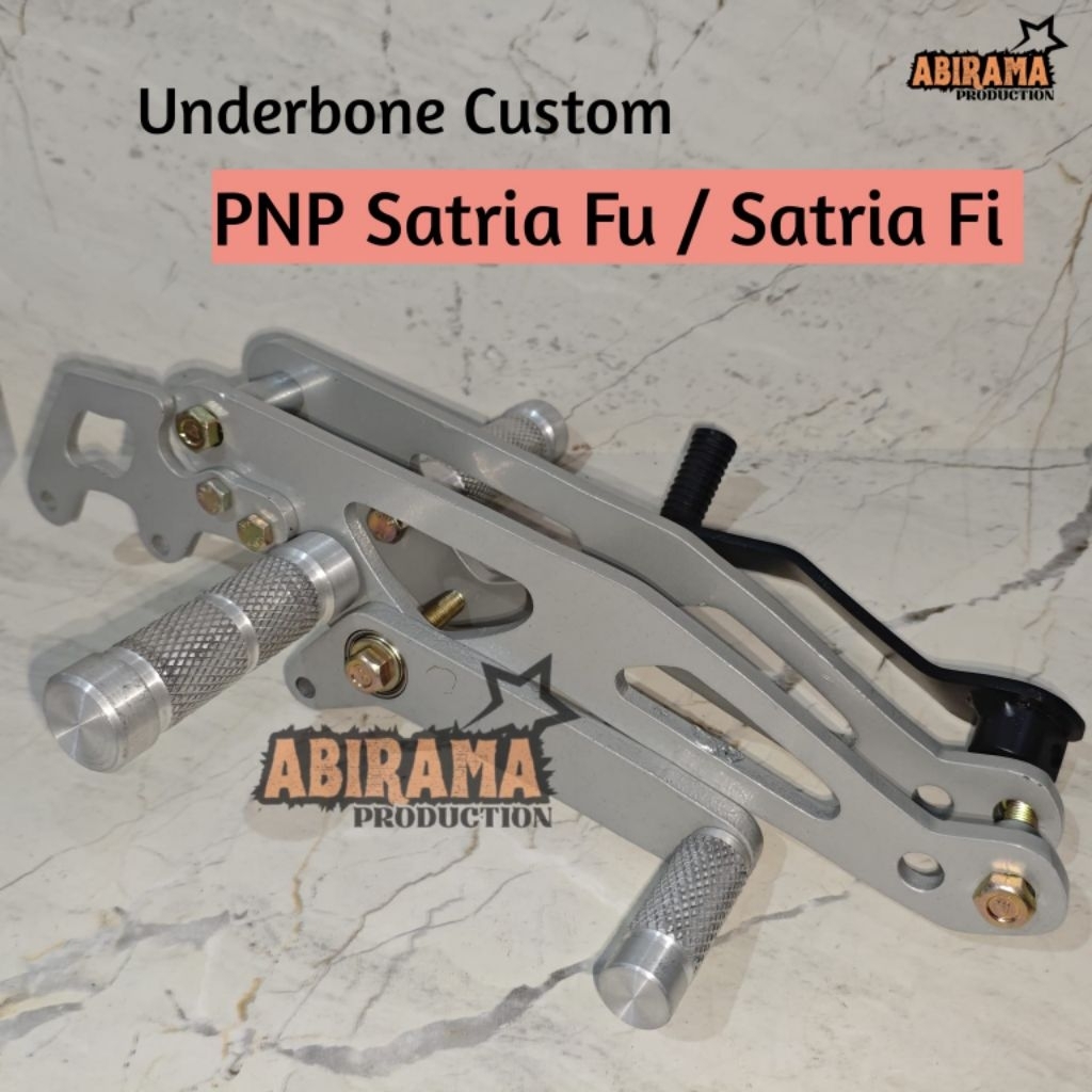 Underbone Satria Fu/Fi Custom pnp Karbu dan injeksi, Foostep Underbone Custom Satria