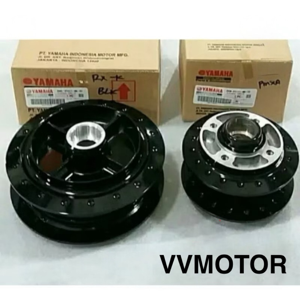 Tromol Set Depan Belakang Rx King / Rx S Ori Yamaha Warna Hitam