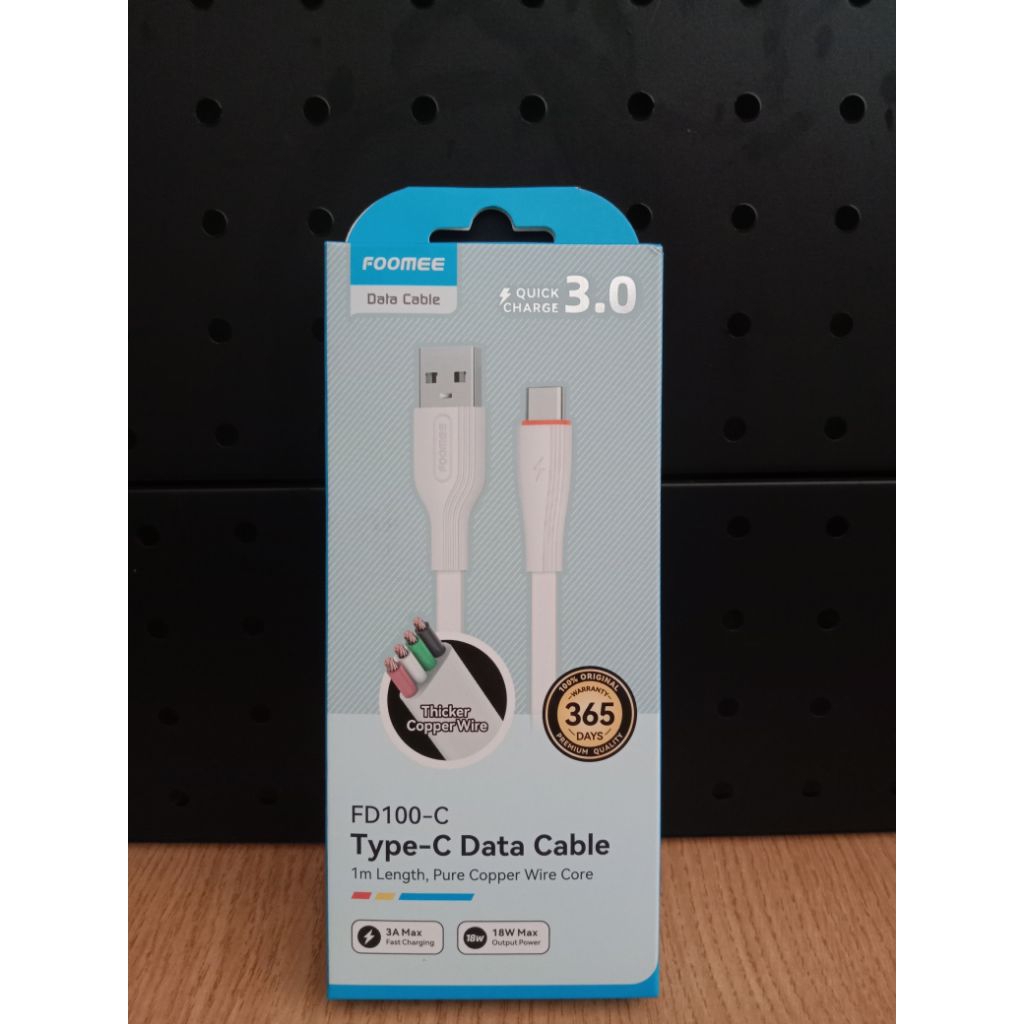 KABEL DATA TYPE-C FOOMEE FD100-C