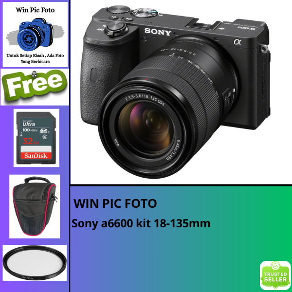Kamera Sony A6600 Body Only / Camera Sony / Kamera Mirrorless / Camera Mirrorless