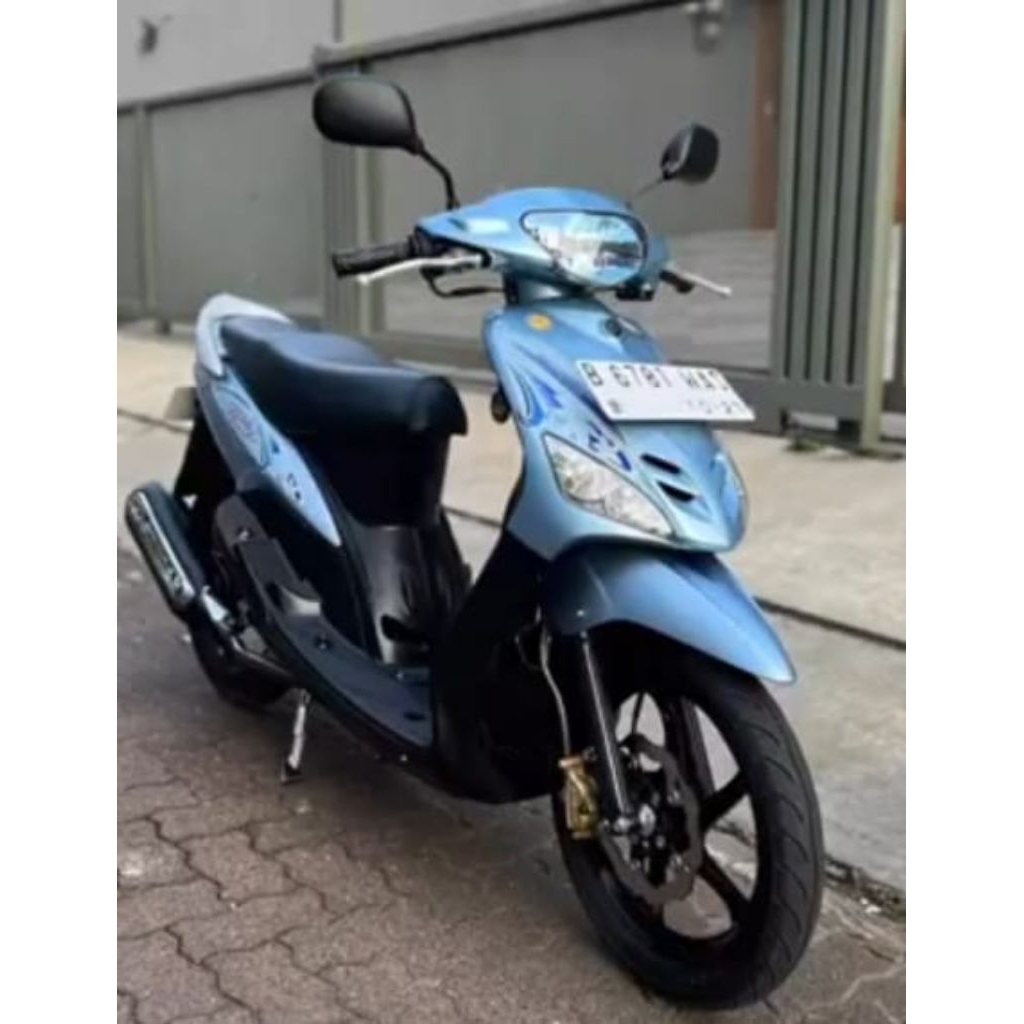 cat mobil&motor warna biru telor asin cat PU original