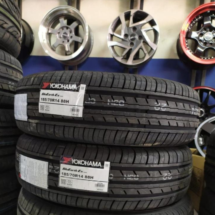 ban mobil standar ring 14 ukuran 185 70 r14 murah /ban 185 70 r14 merek yokohama blueart -ES32
