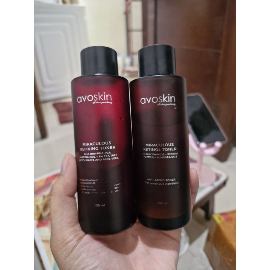 PRELOVED AVOSKIN TONER REFINING MIRACULOUS