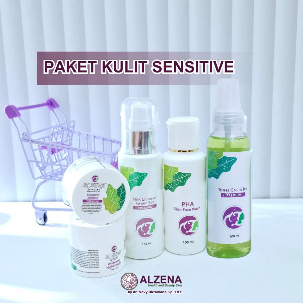 PAKET KULIT SENSITIF ALZENA SKINCARE