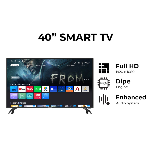 LED POLYTRON 40CV8969 SMART TV MOLA