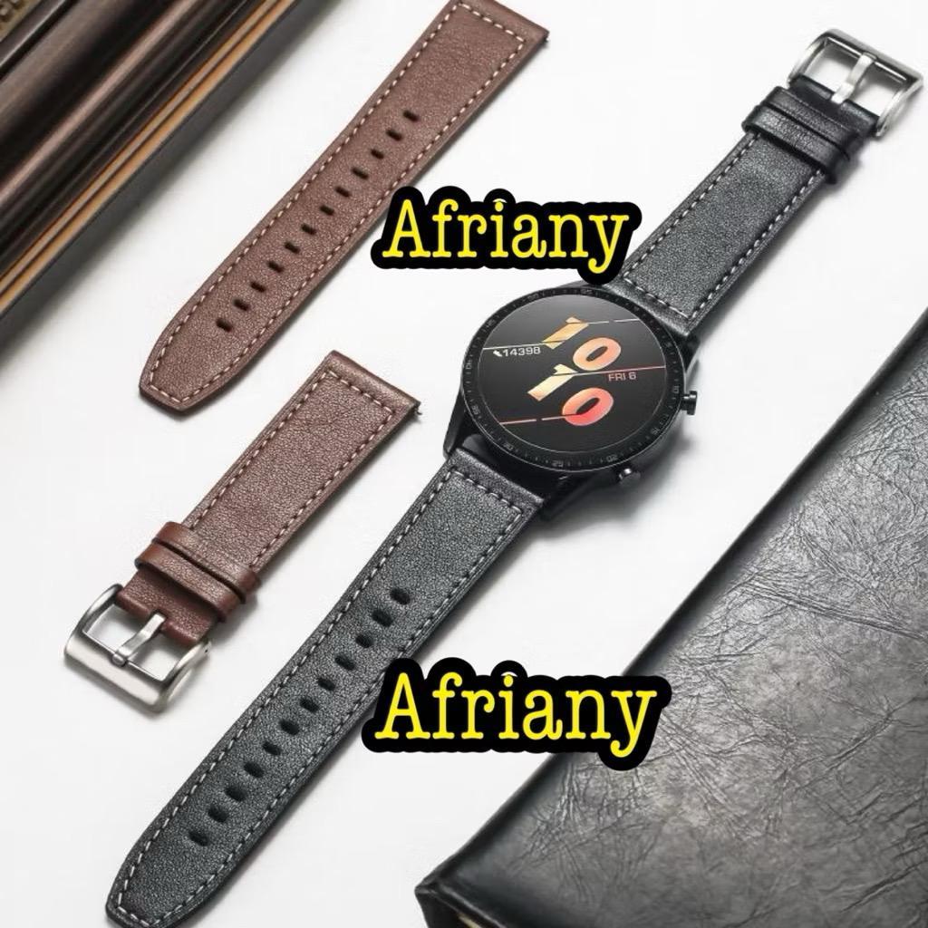 Strap Smartwatch Aukey SW-1P/Aukey SW-1S Leather Tali Jam Kulit