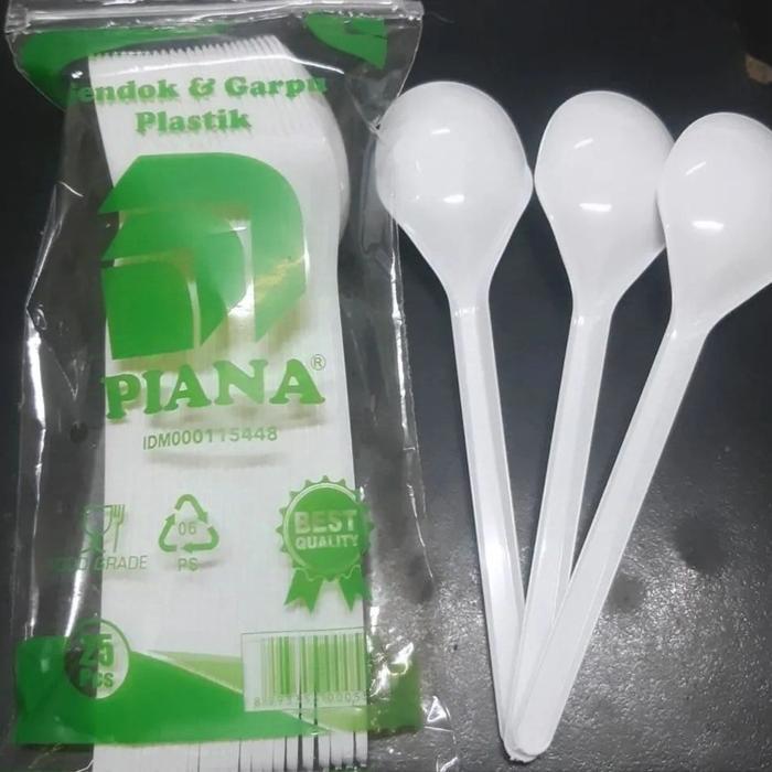 sendok putih susu teh atau eskrim isi 100 pcs | STG | sendok makan | sendok putih | sendok eskrim | 