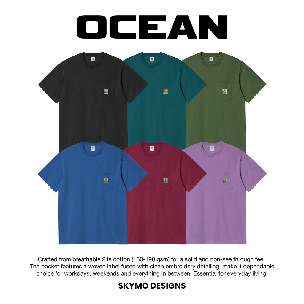 Skymo Apparel Tshirt Ocean