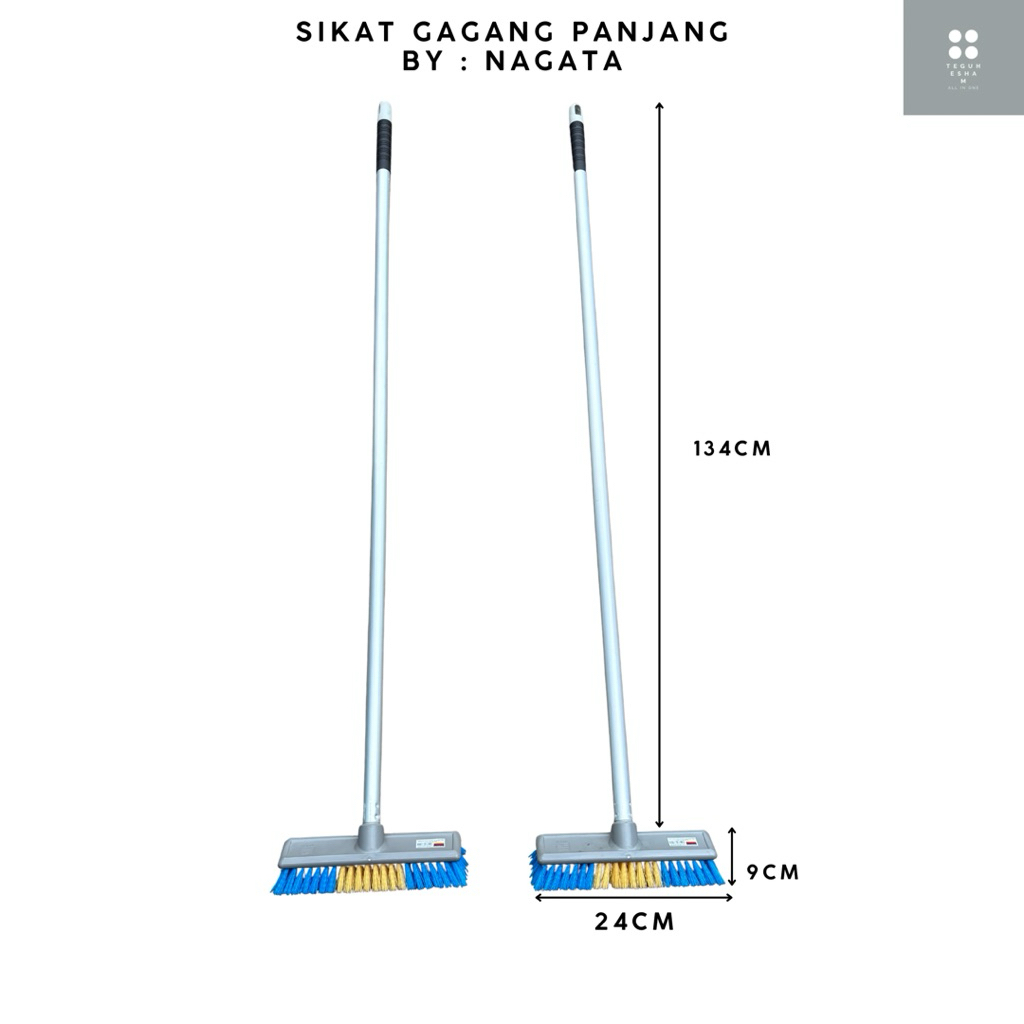 NAGATA - SALE SIKAT LANTAI GAGANG PANJANG NAGATA 833 SIKAT KAMAR MANDI SIKAT PLASTIK SIKAT MURAH