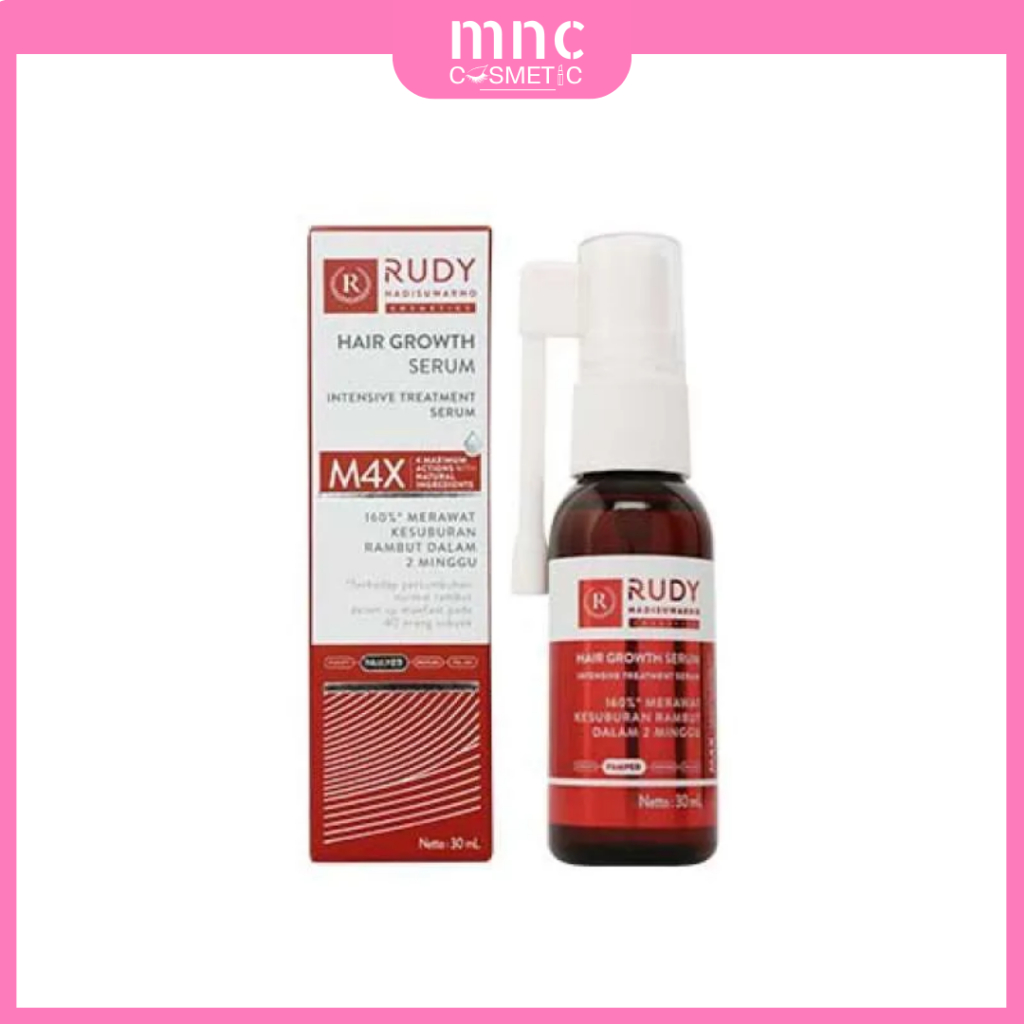 Rudy Hadisuwarno Cosmetics Hair Growth Serum 30 ml Hair Serum Penumbuh Rambut Serum Rambut Penumbuh 