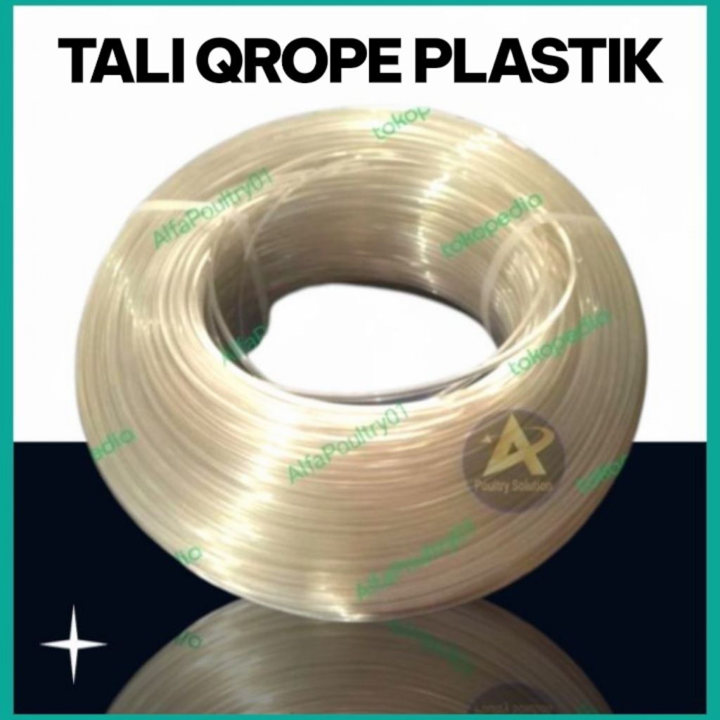 STRONG PLASTIK QROPE/TALI PENGIKAT PENYANGGA MESH SLAT LANTAI AYAM