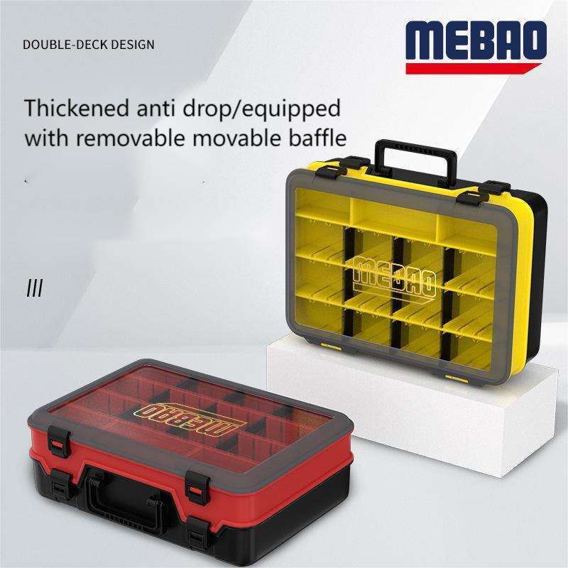 Box Pancing Mebao MB-307 Double Layer Lure Tackle Box, Kotak Lure Pancing Mebao
