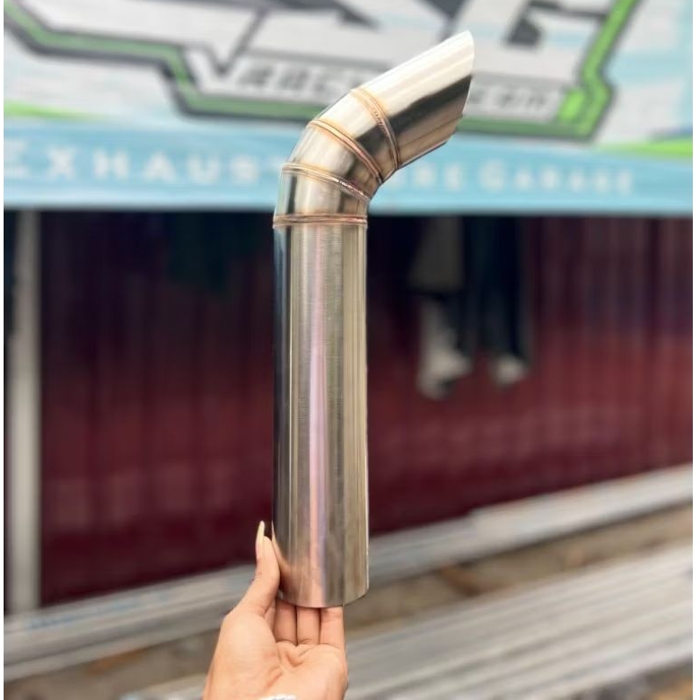 Corong Knalpot Genset 2,5 Inch Stainless