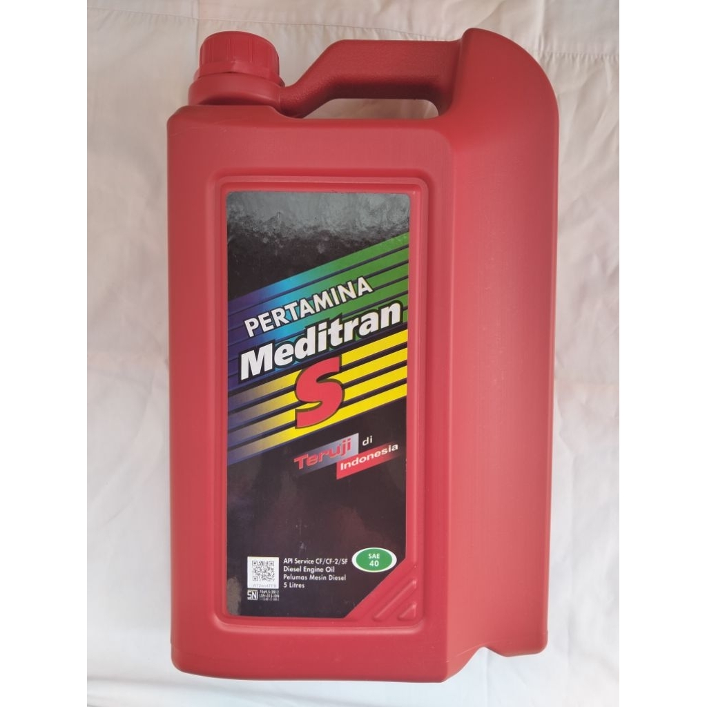 OLI MEDITRAN S SAE40 oli Mesin Diesel 5L