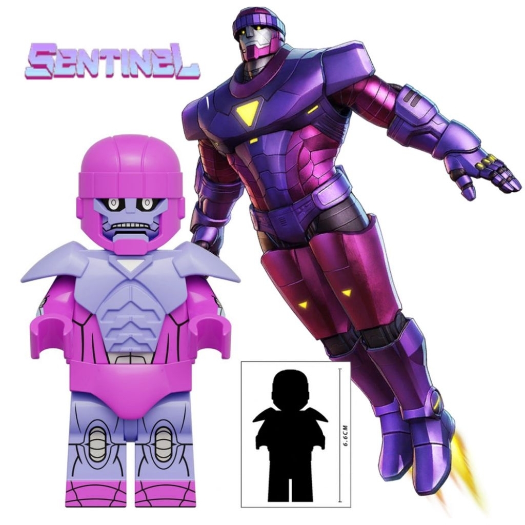 figure sentinel figure robot sentinel figure mutan hunting x - men 97 figure x- men villain figure x
