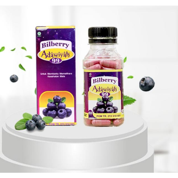 Bilberry Adawiyah99 | Kapsul Herbal Bilberry