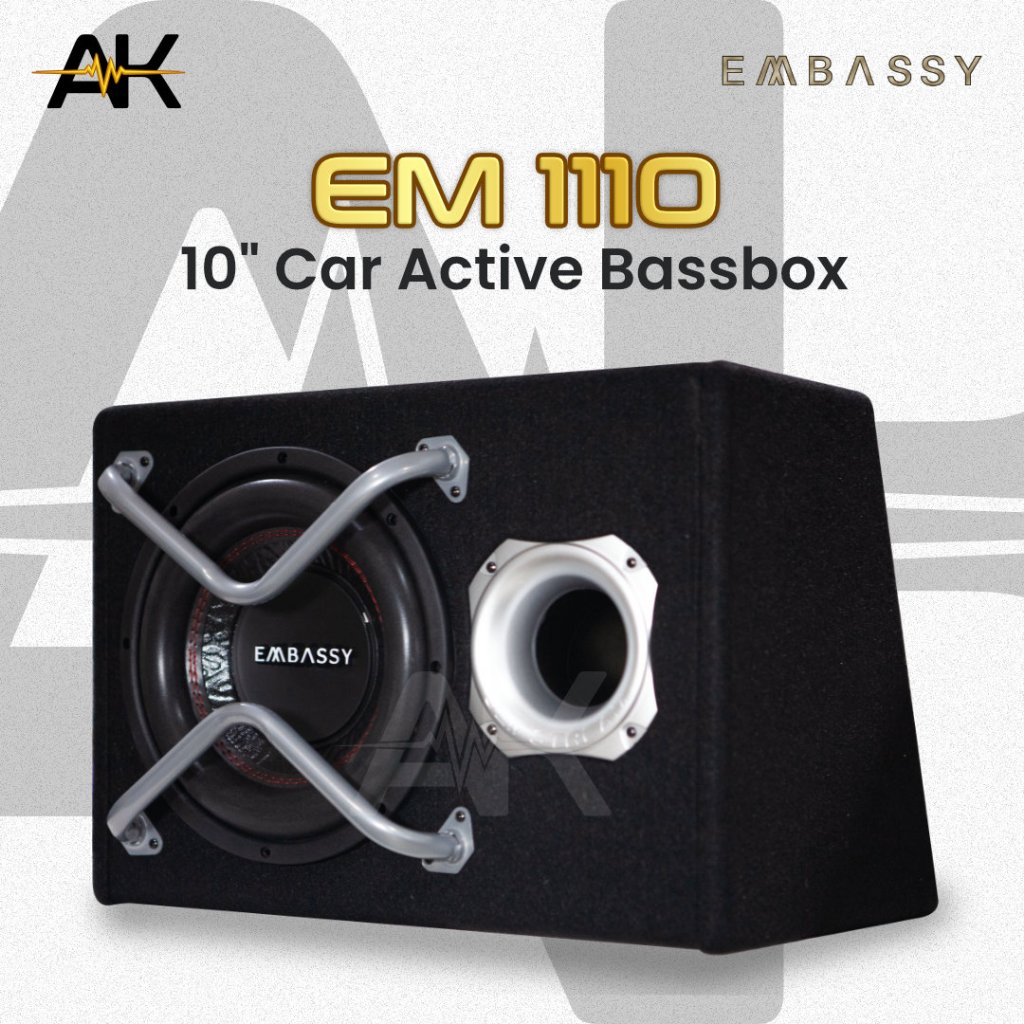 Subwoofer Aktif 10 Inch Bassbox EMBASSY EM-1110