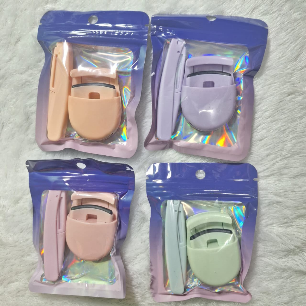 1 Set Penjepit Bulu Mata dan Pisau Alis Pelentik Bulu Mata Pisau Cukur Alis