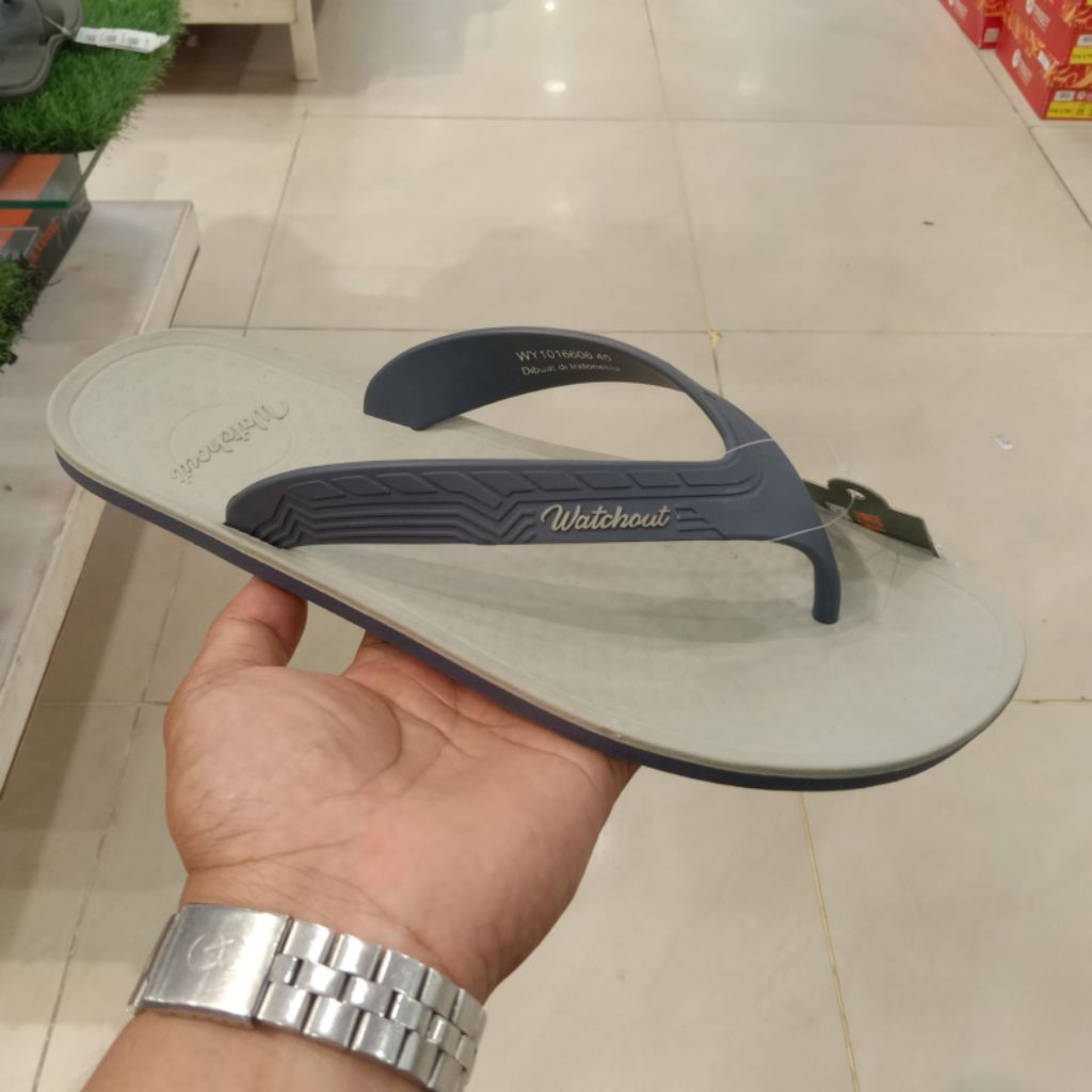 WATCHOUT SANDAL JEPIT KARET PRIA ORIGINAL
