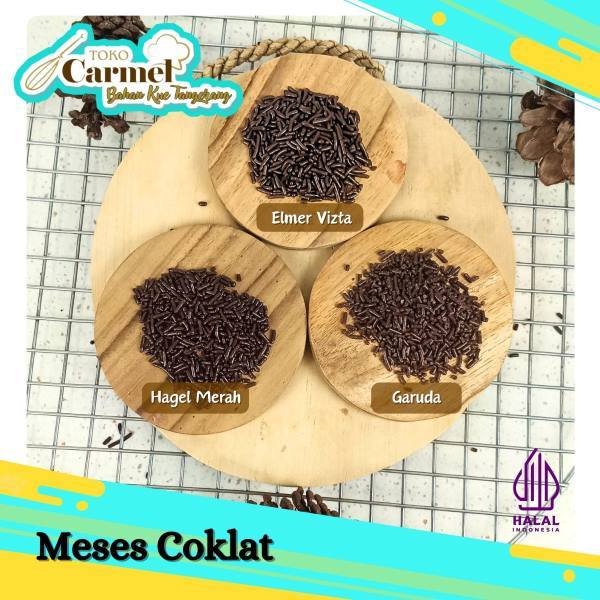 Meses Coklat Elmer, Garuda, Hagel - Meises Coklat Mix, Coklat Kacang