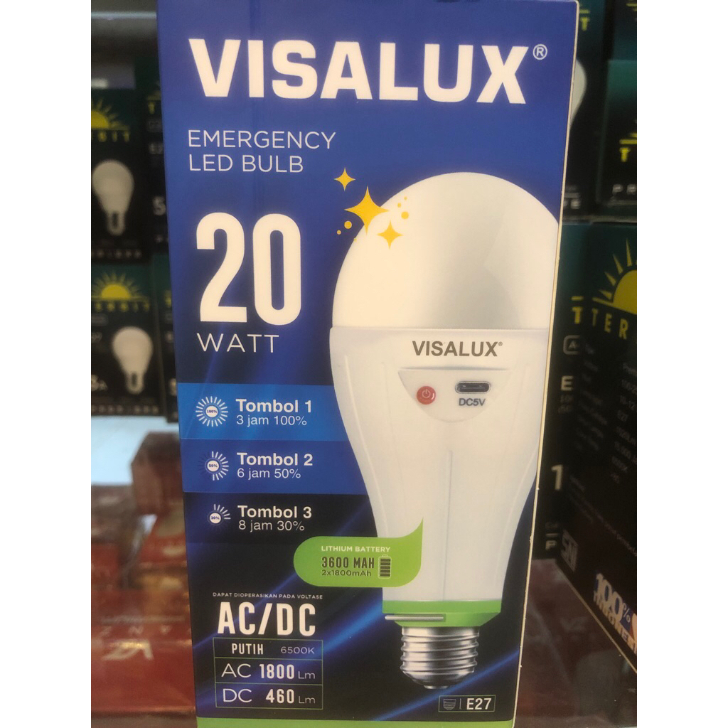 Lampu Emergency Visalux 20w