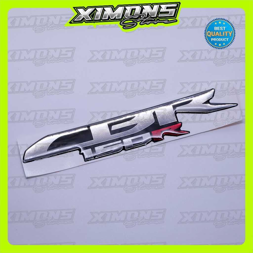Emblem honda cbr150 / emblem timbul honda cbr / emblem titanium honda cbr150 / emblem honda cbr / st