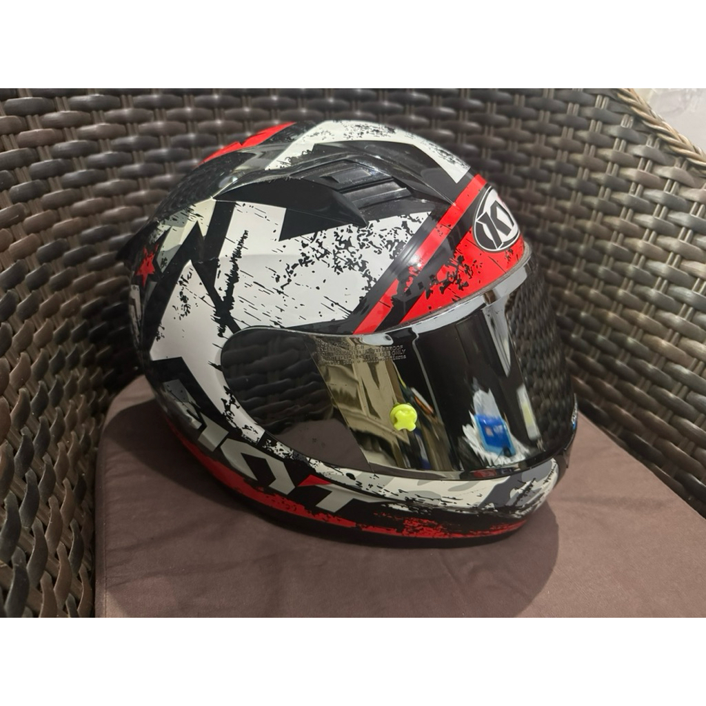 Helm Full Face KYT R10 Original Modif Go Pro