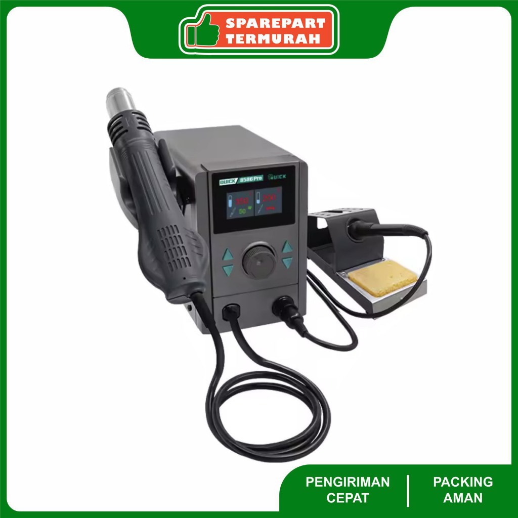 Blower Solder 2in1 - Quick 8586 Pro 2in1 800W Original