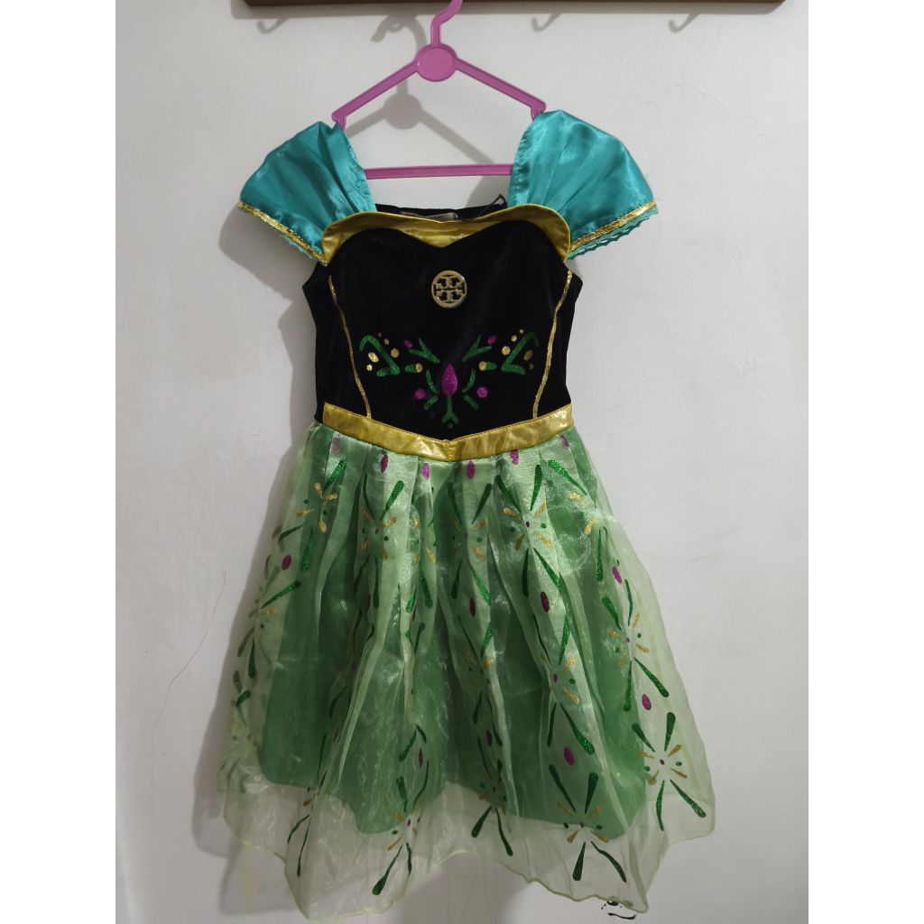 Kostum Anna Frozen Anak - Preloved