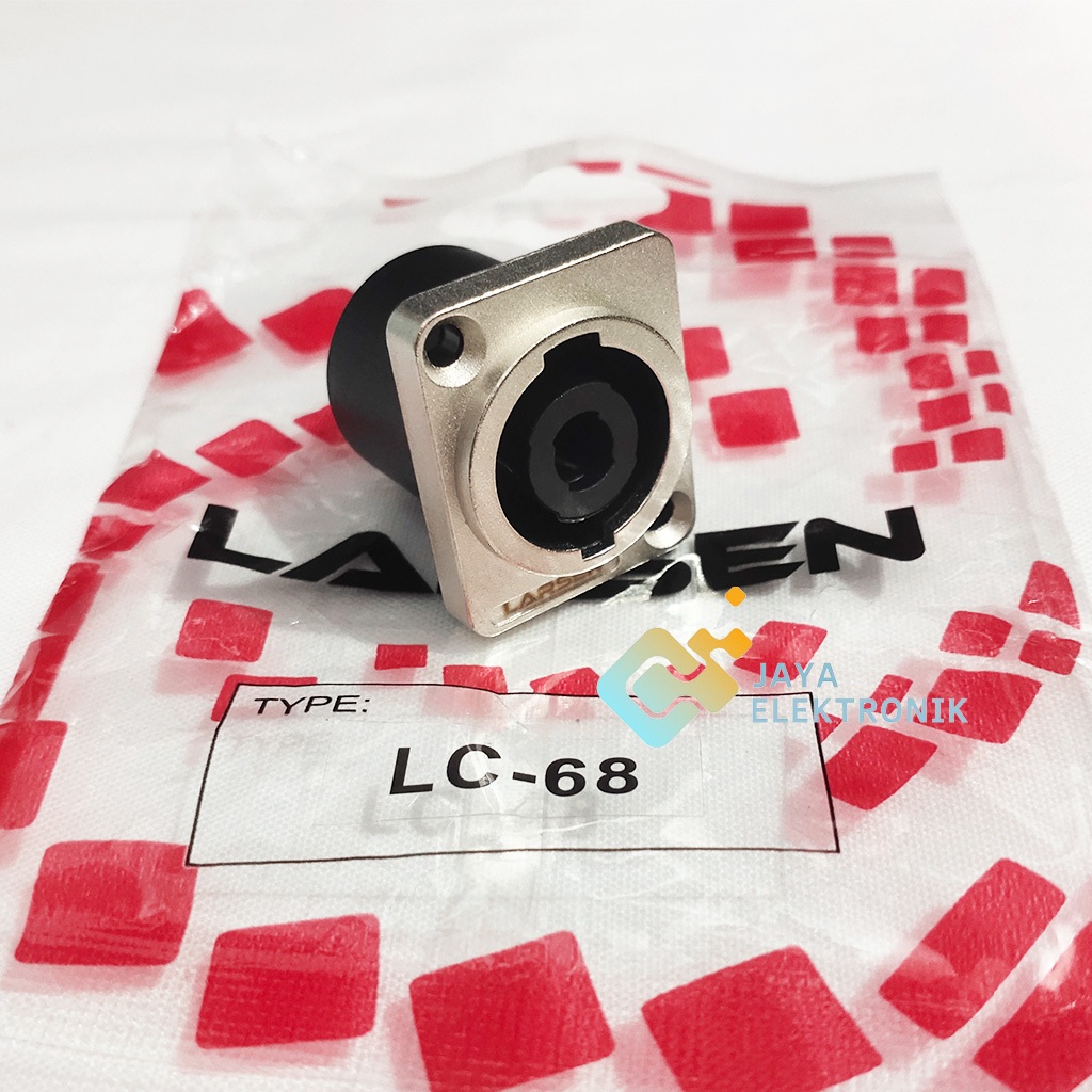Socket Speakon Besi LARSEN Soket Spikon Besi LARSEN