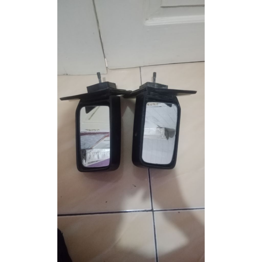 kaca spion toyota starlet kotak kiri kanan copotan 84___86 original sekond