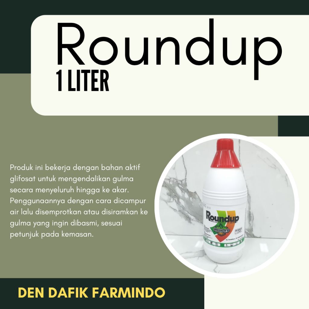 Herbisida Roundup 1 Liter