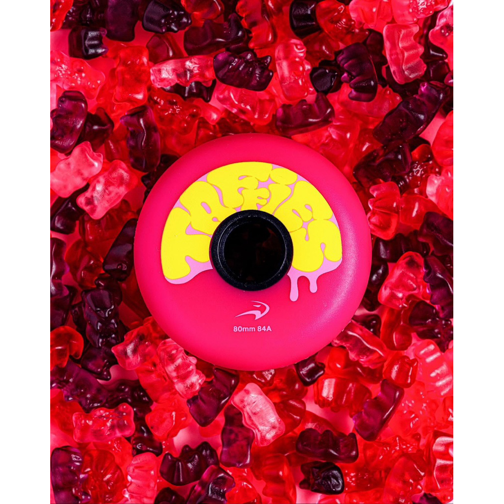 ban sepatu roda taffies wheel 80mm, 76mm, 72mm