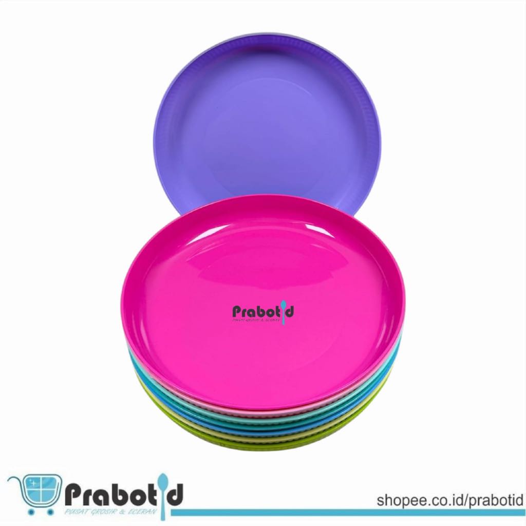 Piring Plastik | Piring Set | Piring Plastik Lusinan | Piring Makan Plastik | Paket Piring Plastik B