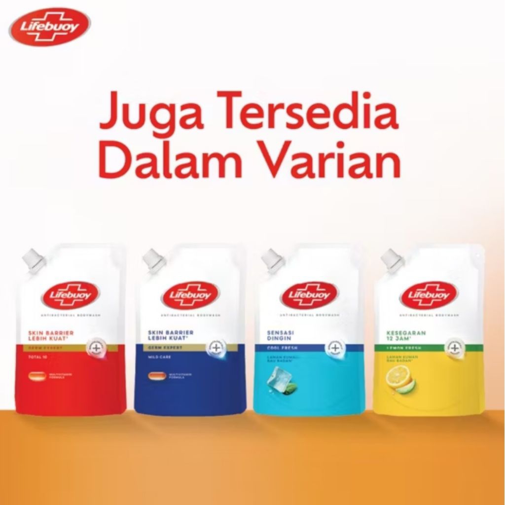Sabun Mandi Cair Lifebuoy | 400Ml