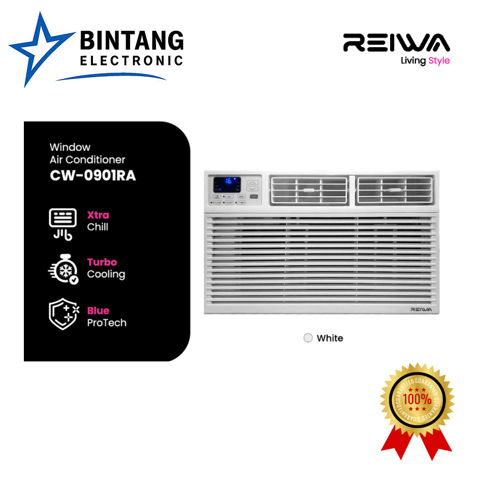 Reiwa AC Window 1 PK CW-0901RA
