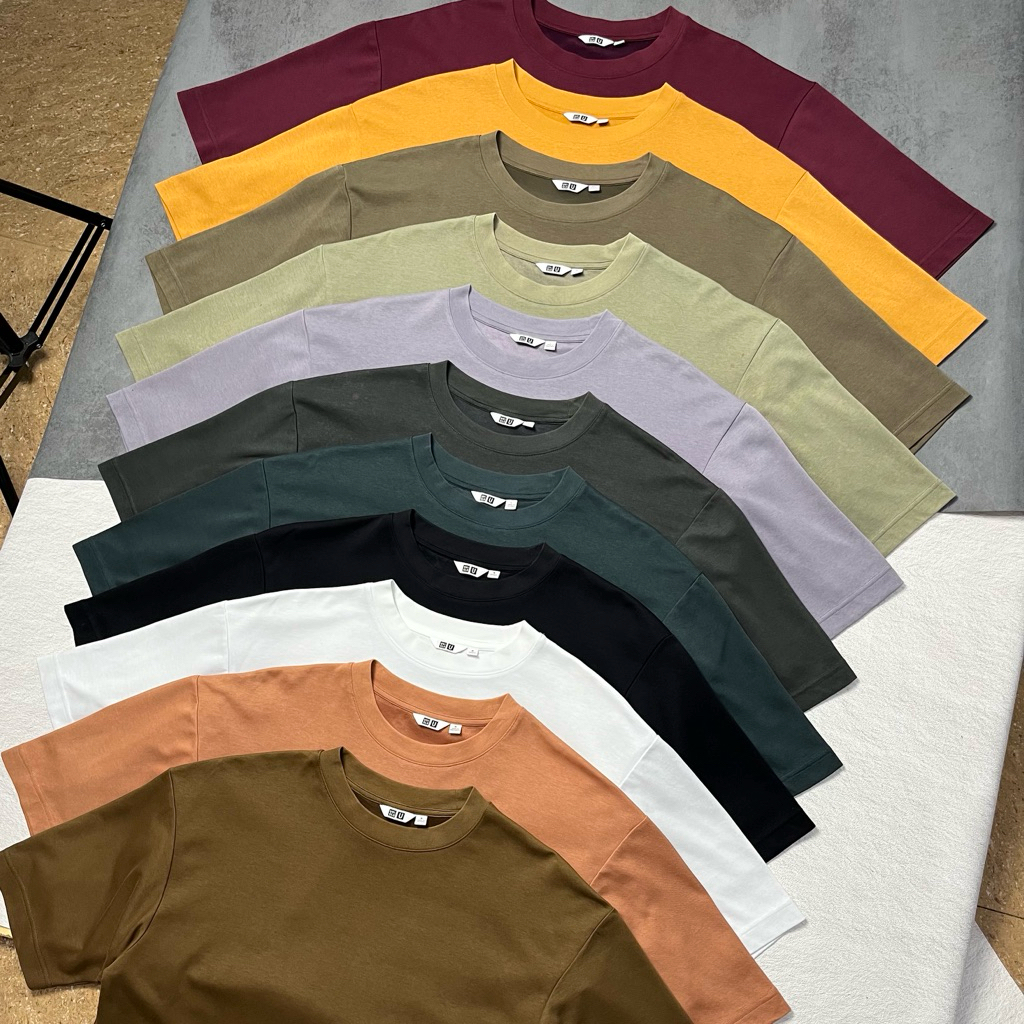 Kaos Uniqlo U Oversize AIRism & Pocket