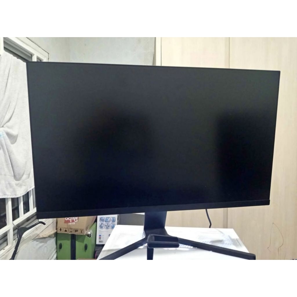 Monitor Xiaomi Mi Desktop 27 bekas pemakaian CCTV kantor