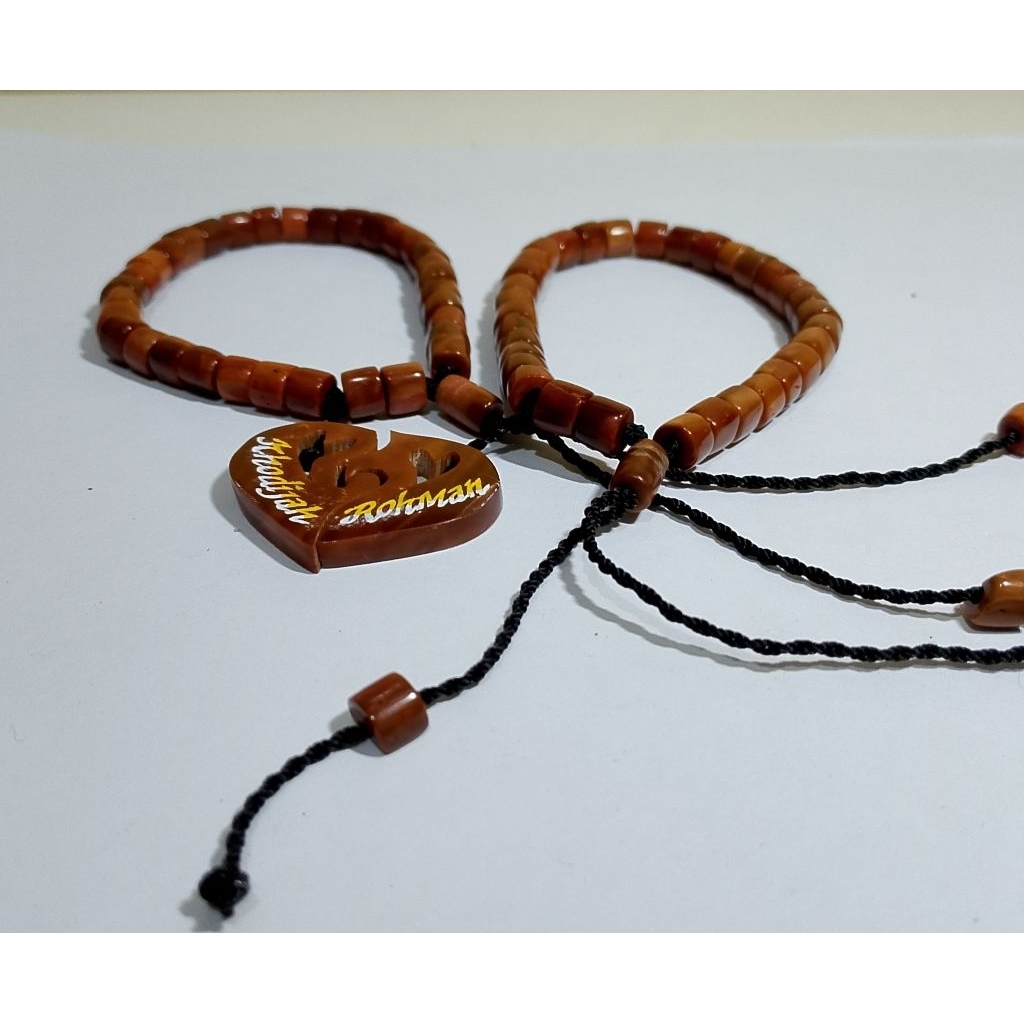 Gelang kokka/kaukah/kaokah/couple love hati ukir nama, request nama ,tgl original best seller