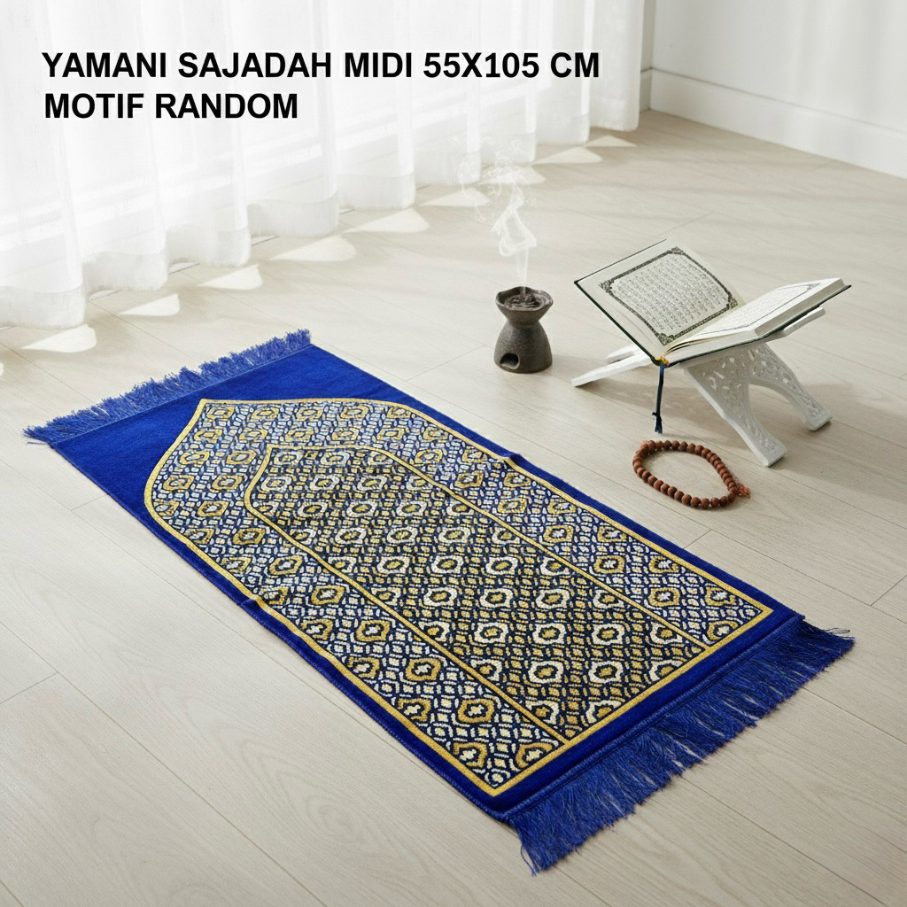 Sajadah Lembut Terjamin Premium Kekinian Mudah Dibawa Edisi Ramadhan Motif Islami Favorit Tebal Best