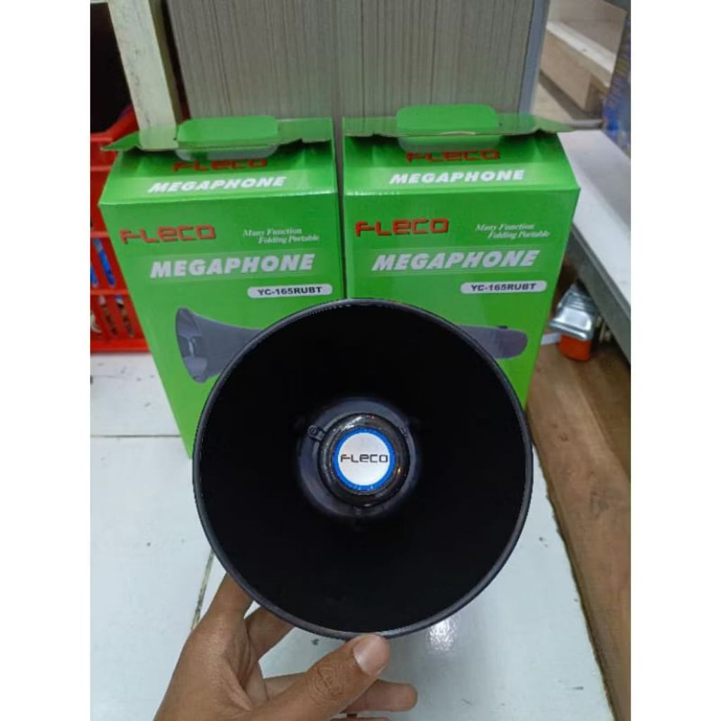 TERMURAH-Toa Megaphone bluetooth/pengeras suara Fleco YC-165RUBT