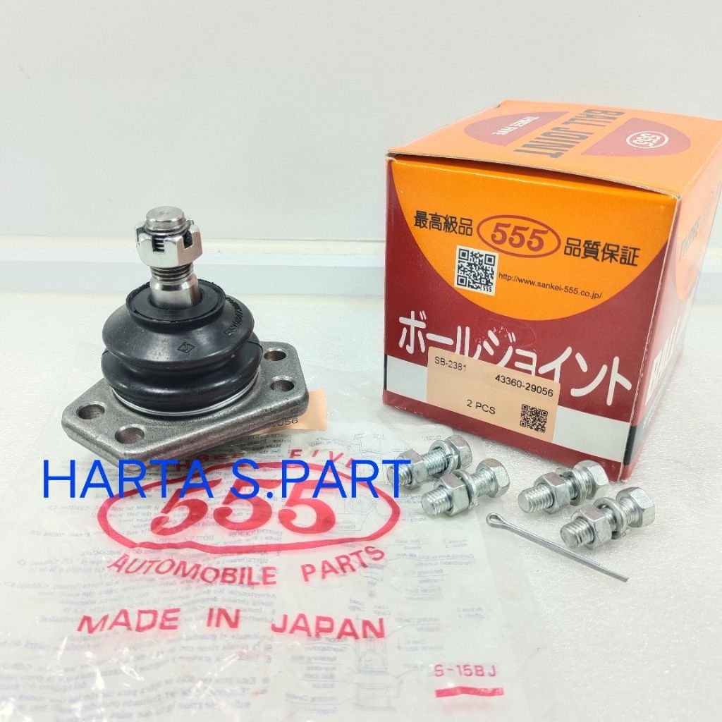 BALL JOINT UP / BALL JOINT ATAS KIJANG SUPER / KIJANG GRAND / 5K / 7K 555