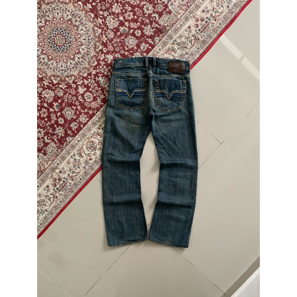 Diesel Industry Zatiny Bootcut Blue Denim