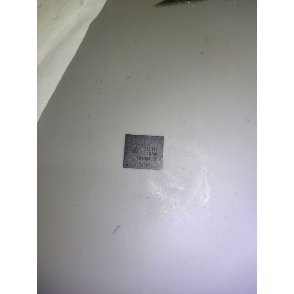 EMMC BGA254 KM3V6001CA-B708 SEHAT 100% CLEAN RPMB 128Gb